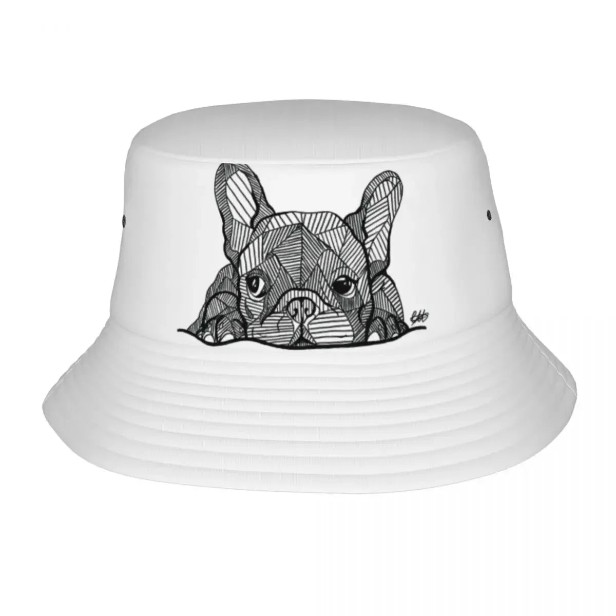 Custom French Bulldog Bucket Hats