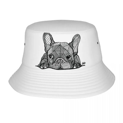 Custom French Bulldog Bucket Hats