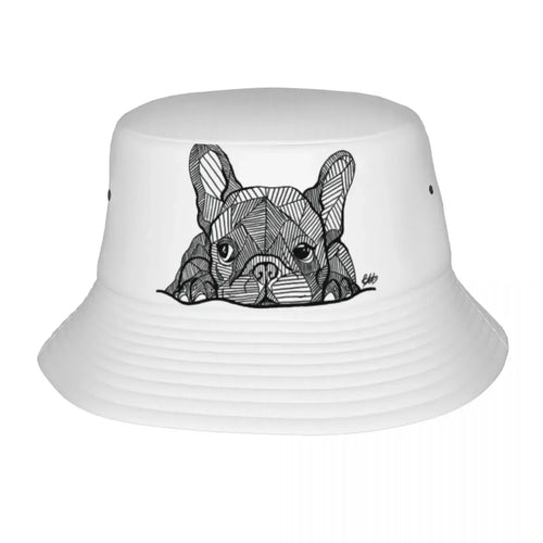 Custom French Bulldog Bucket Hats