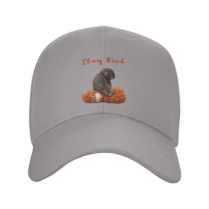 Monkey Punch Stay Kind Casual Baseball Cap