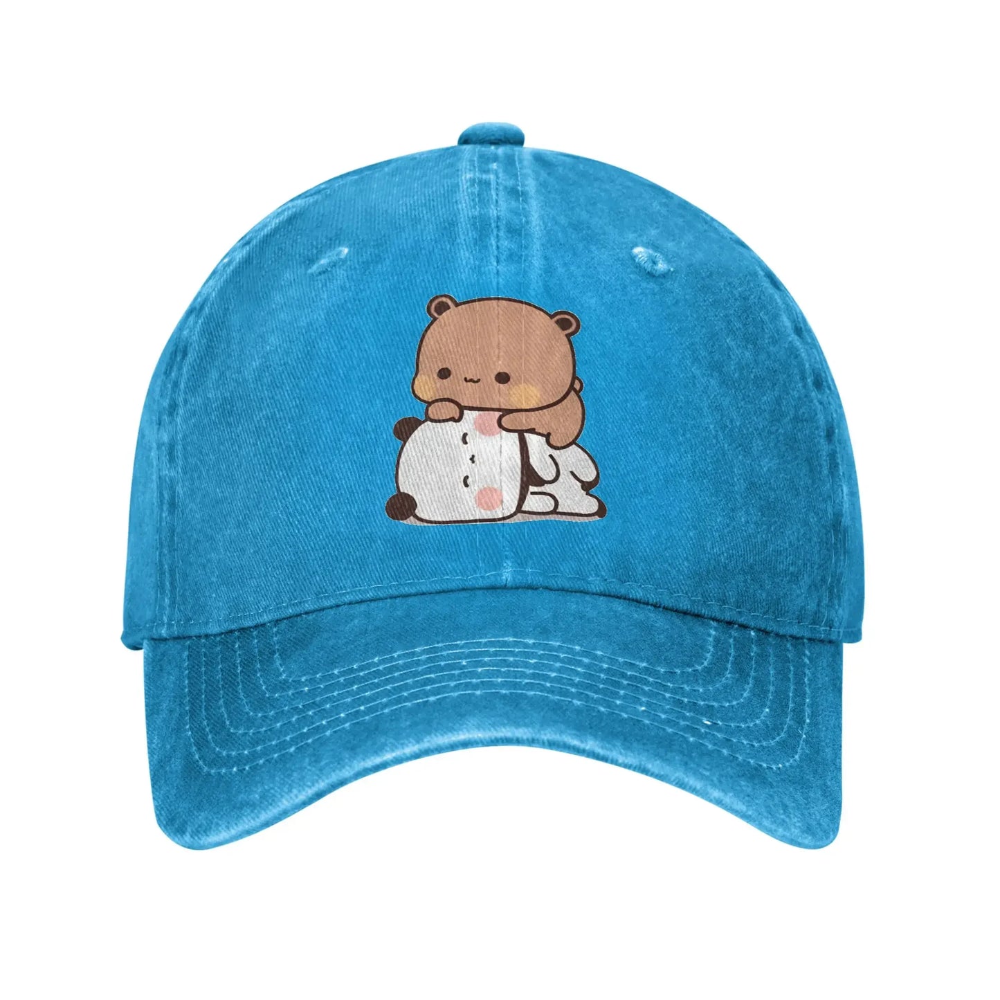 New Cute Dudu Is Laying On The Sleeping Bubu Casual Baseball Cap