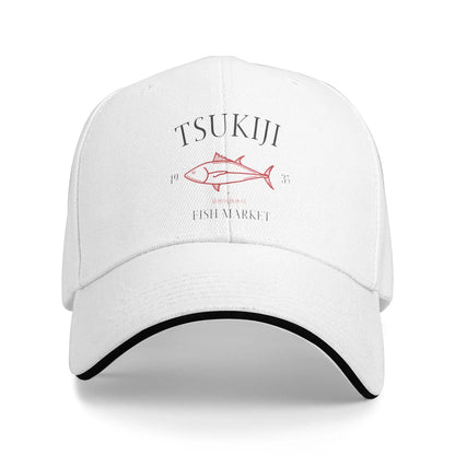 Tsukiji Fish Market Tokyo Baseball Cap