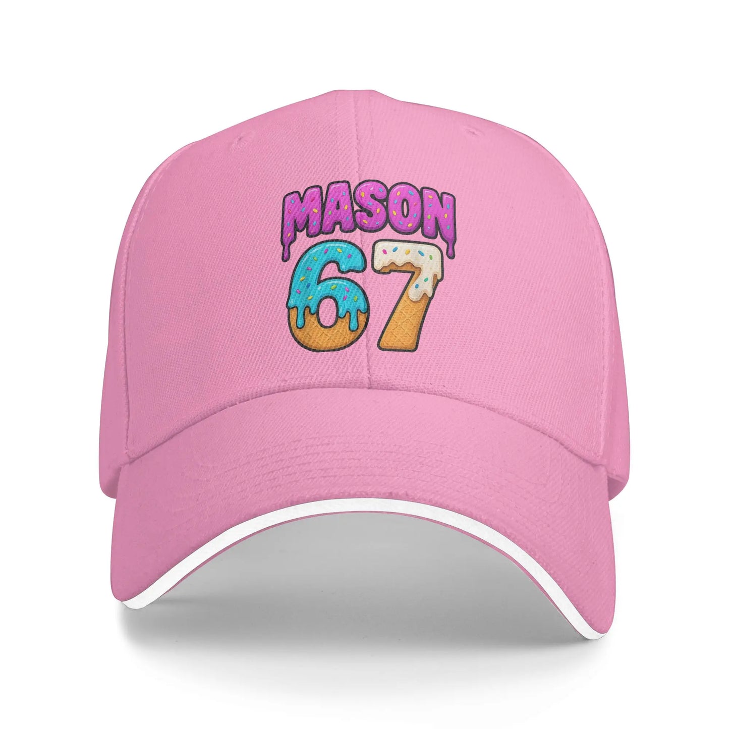 Six Seven Brainrot 67 Meme Baseball Caps