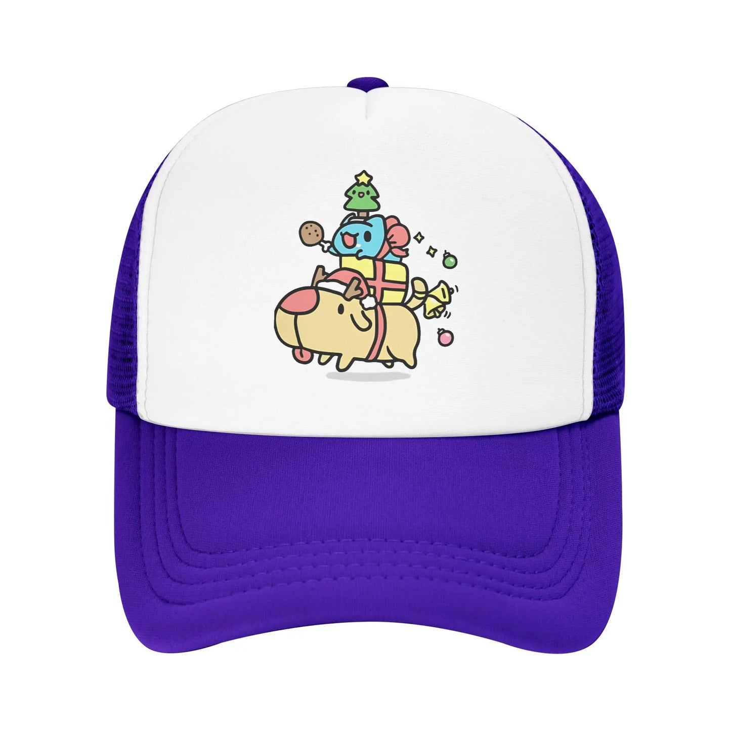 Men Women Bugcat Capoo Bug Cat Trucker Caps Mesh Baseball Cap