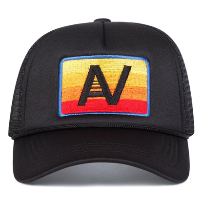 Unisex N Letter Embroidery Baseball Net Caps