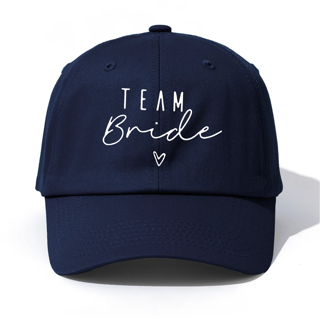 Team Bride Print Baseball Cap