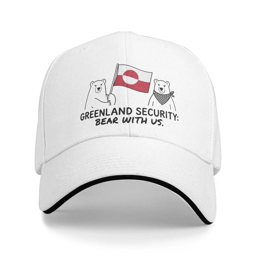 Greenland Is Not For Sale Caps For Men Women Stylish Baseball Cap