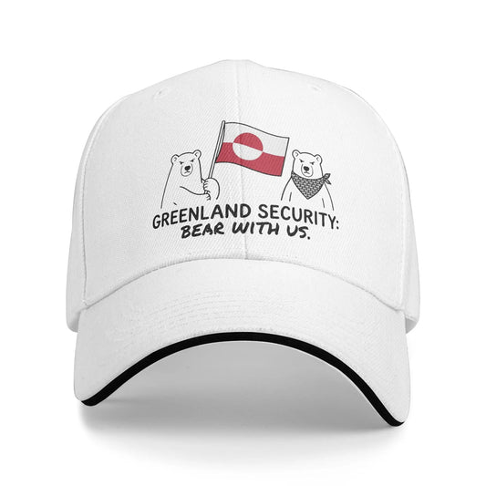 Greenland Is Not For Sale Caps For Men Women Stylish Baseball Cap