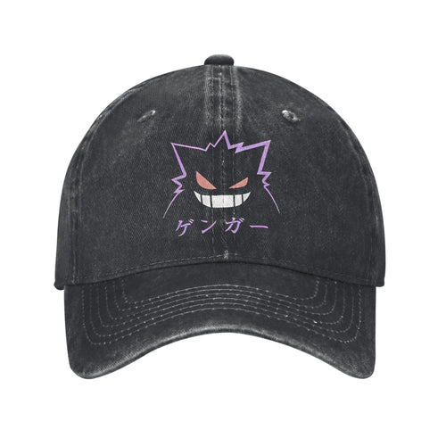 Fashion Retro Gengar Cool Style Graphic Baseball Caps