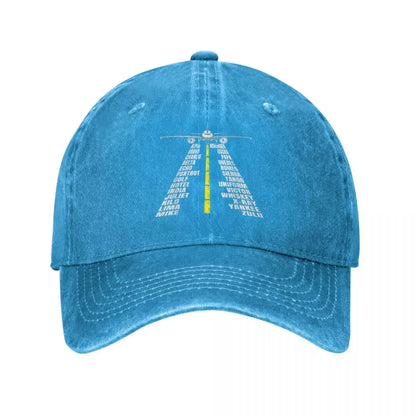 Phonetic Alphabet Aircraft Unisex Baseball Cap