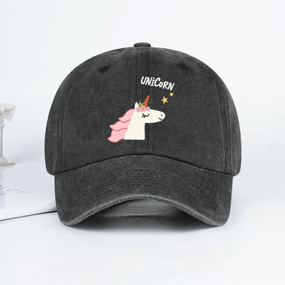 A Cute Unicorn-Themed Baseball Cap