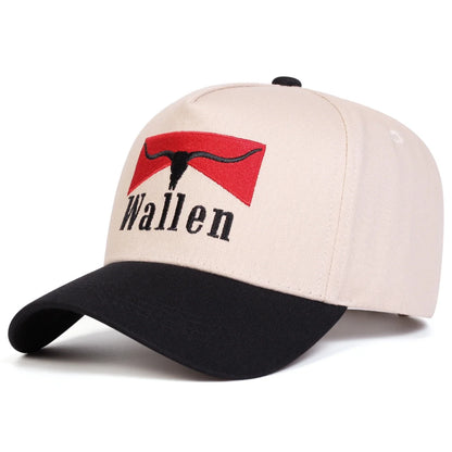 WALLEN Letter Embroidery Baseball Caps