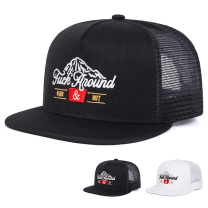 Unisex ANOUND Letter Embroidery Hip-hop Snapback Caps