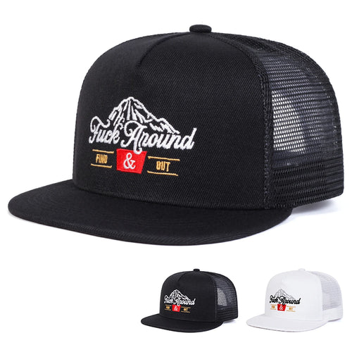 Unisex ANOUND Letter Embroidery Hip-hop Snapback Caps