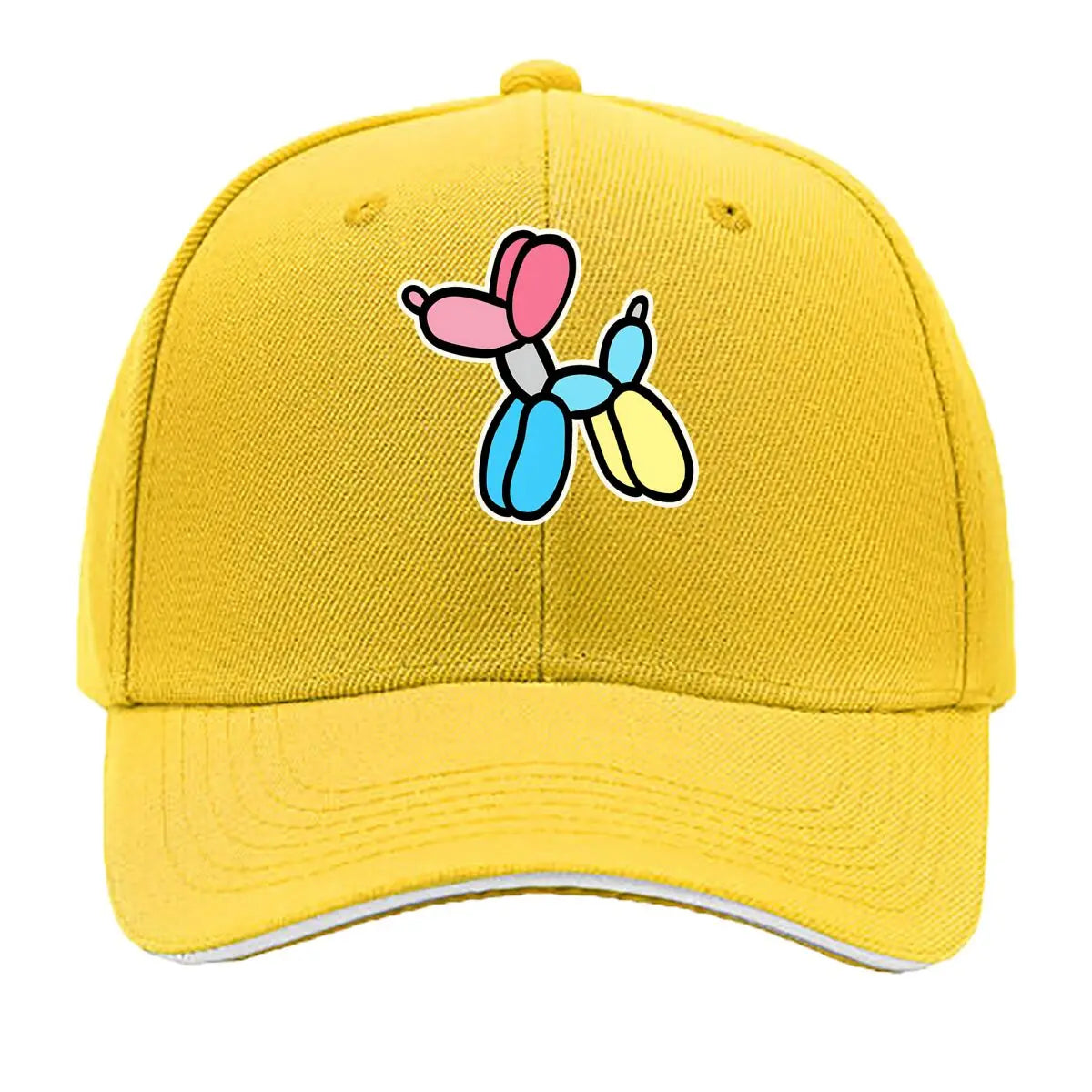Balloon Dog Pop Art Print Sandwich Baseball Cap