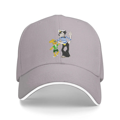 Retro Nu Pogodi Wolf and Hare Baseball Cap