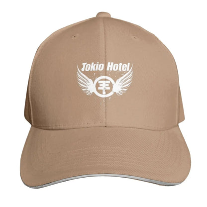 Genres Rock Tokio Hotel Logo Cap Fashion Casual Baseball Caps