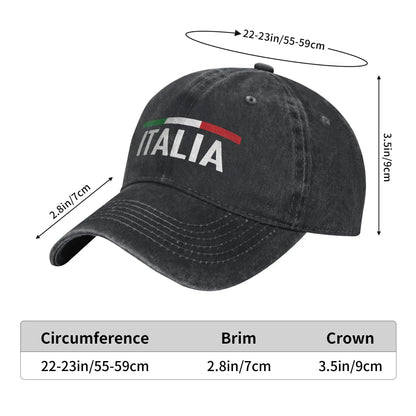 Italia Flag Italian Italy Casual Baseball Cap
