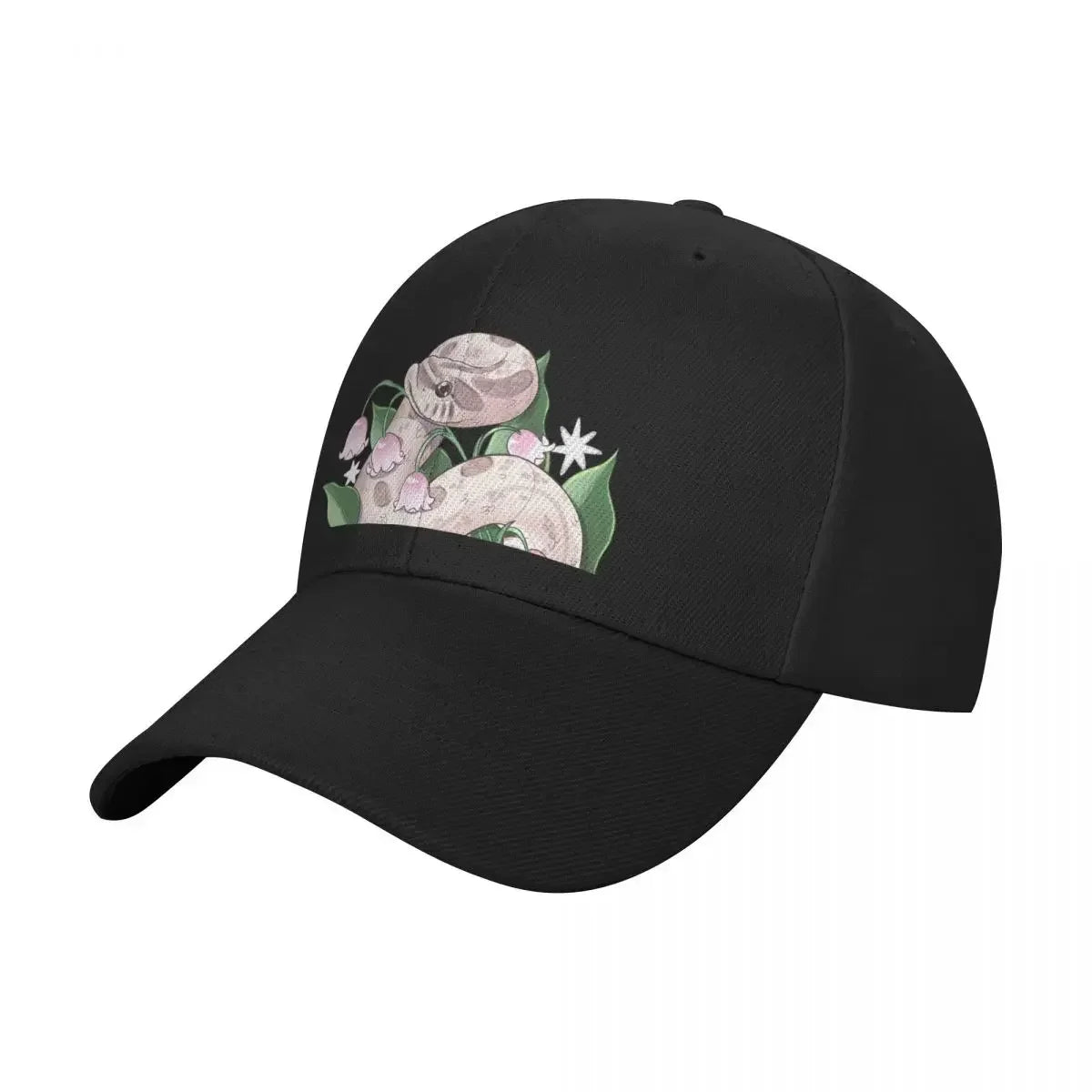 2026 Lavender Hognose Snake with Lily of the Valley Baseball Cap