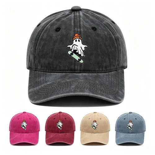 Baseball Cap Skateboard Ghost