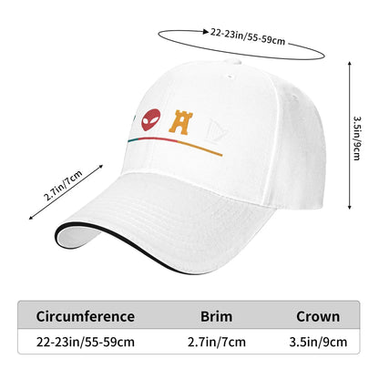 Fox -Alien -Castle Harper Casual Baseball Cap