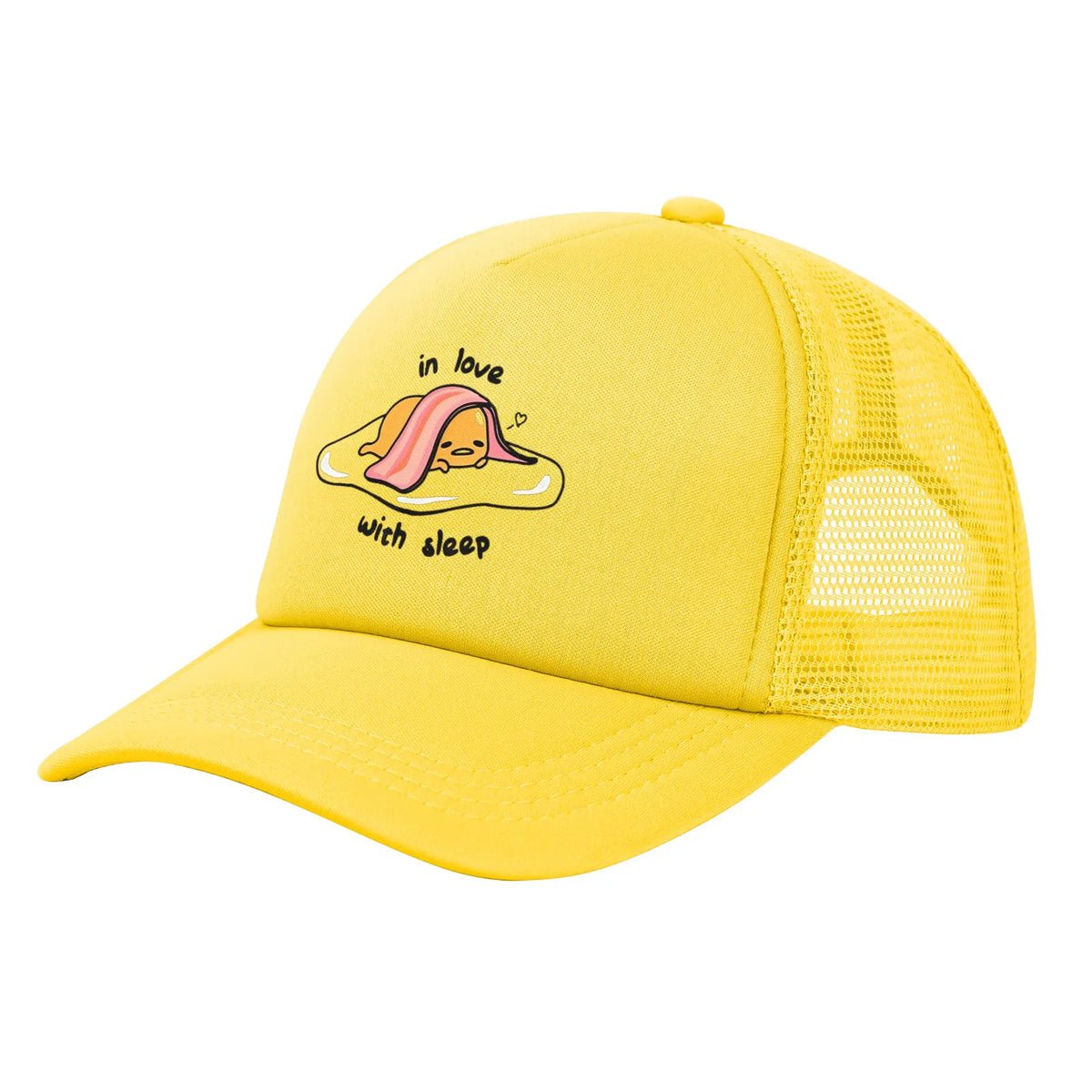 Gudetama In Love With Sleep Lazy Cute Egg Baseball Caps