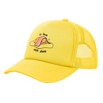 Gudetama In Love With Sleep Lazy Cute Egg Baseball Caps