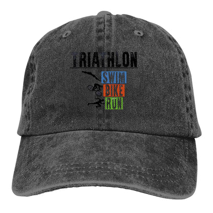 Triathlon Triathlete Baseball Cap Men Hats Women