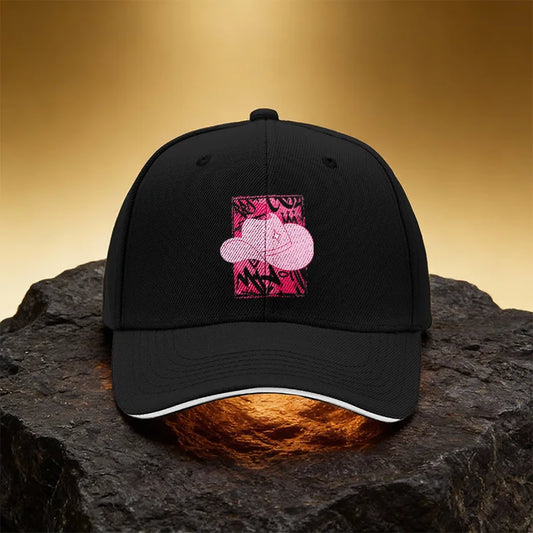 Pink Star Hat Unisex Printed Baseball Cap