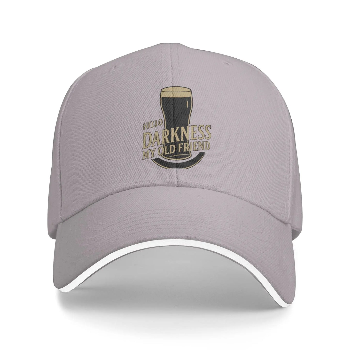 Hello Darkness My Old Friend Outdoor Sport Trucker Hat Baseball Caps