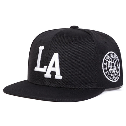 Unisex Letter Embroidery Snapback Caps Spring Autumn Outdoor Adjustable Baseball Hats