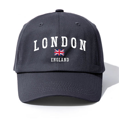 LONDON Print Baseball Cap For Adults