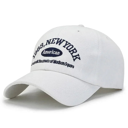 Embroidery 1989 New York Baseball Hats Washed Cotton Cap For Men Women