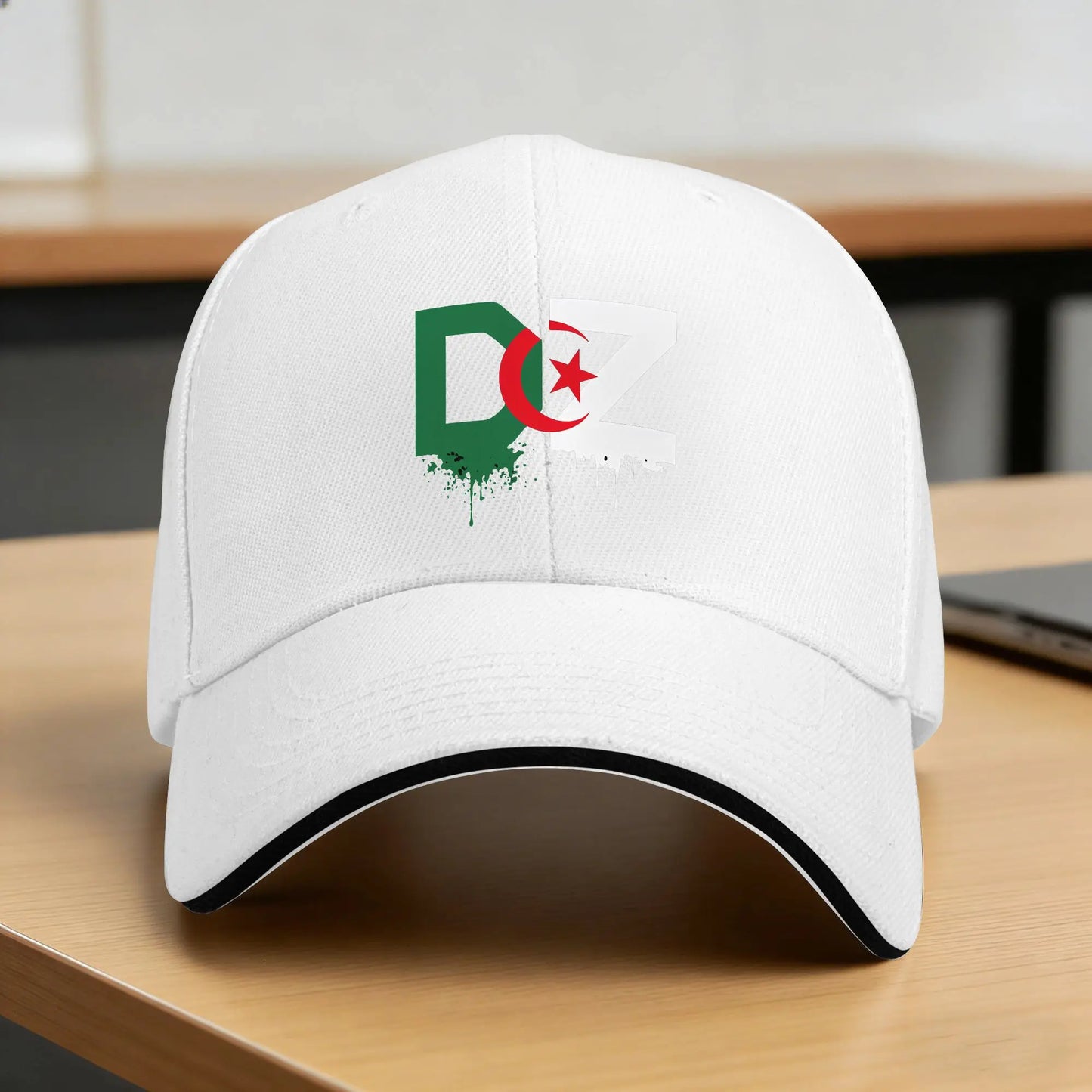 DZ Algeria Algerian Flag Sun Baseball Cap