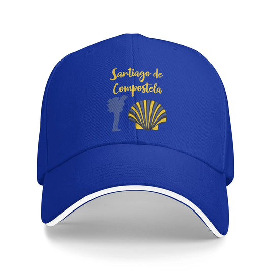 Camino De Santiago De Compostela Pilgrim Sandwich Hats Adult Baseball Cap