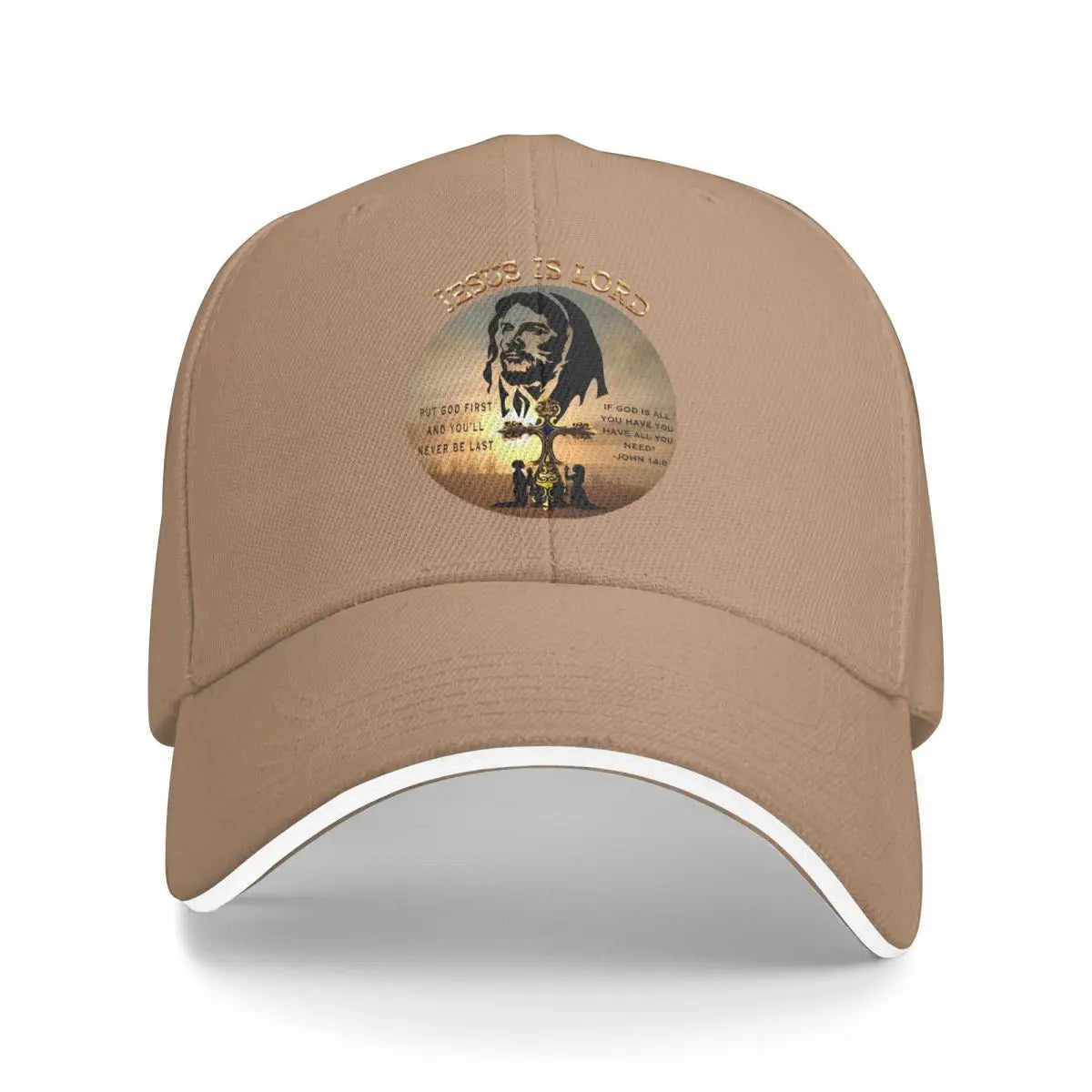 Baseball Caps Jesus Is Lord Bible Verse Awesome Graphic