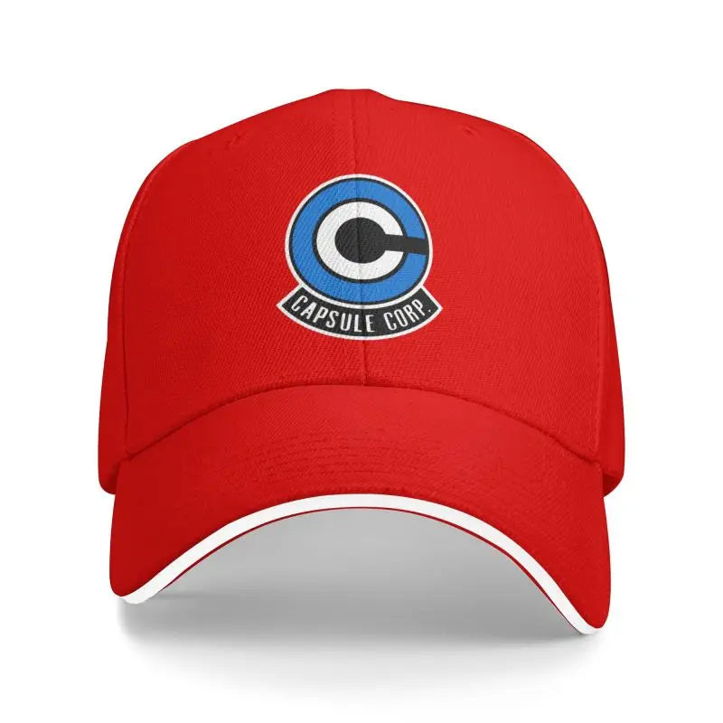 Capsule Corp Print Baseball Cap