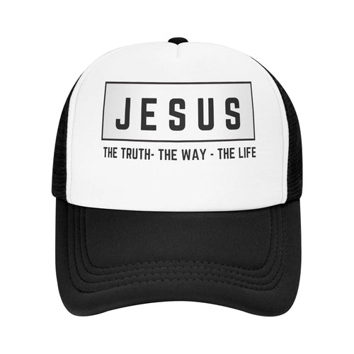 JESUS the Way Mesh Baseball Caps