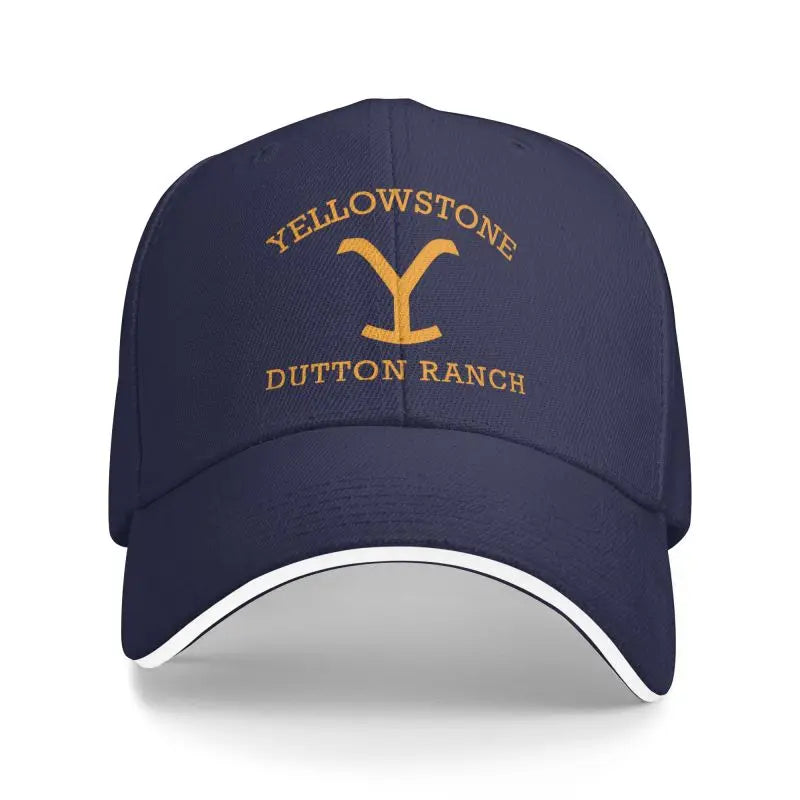 Yellowstone Dutton Ranch Graphic Print Baseball Cap