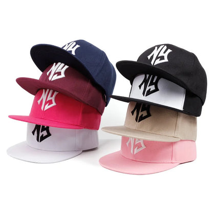 Adjustable Snapback Hat For Men Women Unisex Hip Hop Baseball Cap