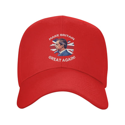 Make Britain Great Again Nigel Farage Support Baseball Cap