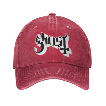 Ghost B.C. Band Denim Fabric Cap Casual Baseball Caps