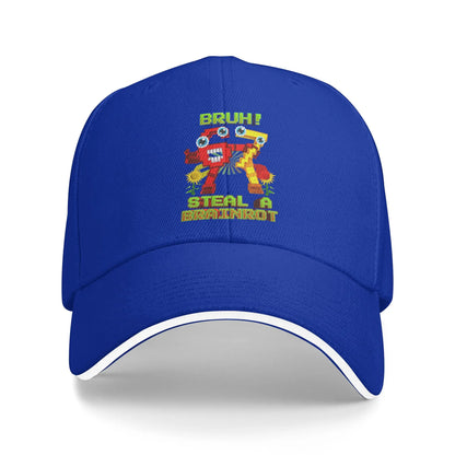 Six Seven Brainrot 67 Meme Baseball Caps