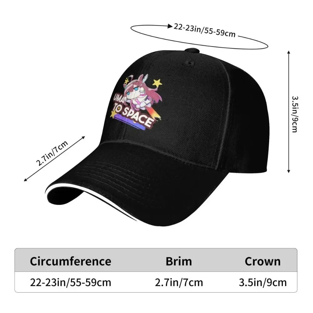 Pretty Derby Oguri Cap Anime Uma Musume Baseball Caps