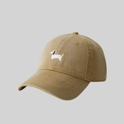 Dachshund Embroidery Baseball Hat For Men Women