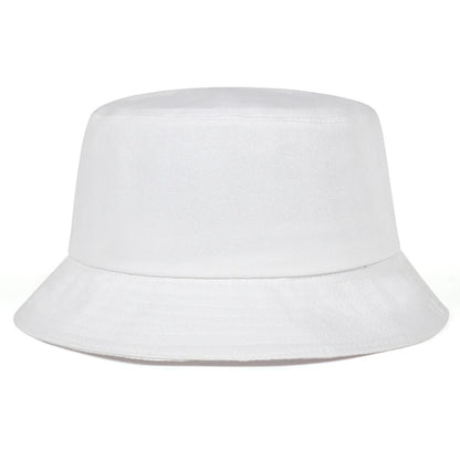 Unisex Solid Color Light Plate Personality Bucket Hats Fishermen Caps