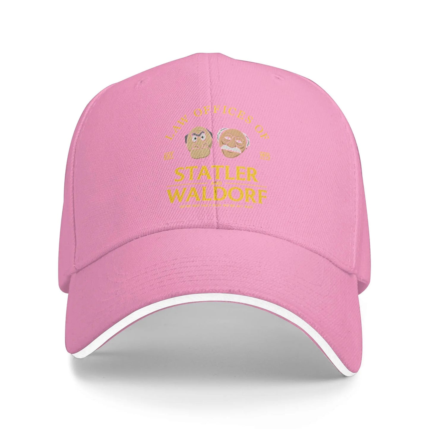 New Statler And Waldorf Law Offices Muppets Golf Hat Men Women