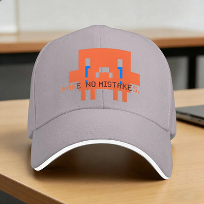 Make No Mistakes Crying Ananx1 Pixel Dev Claude Baseball Cap