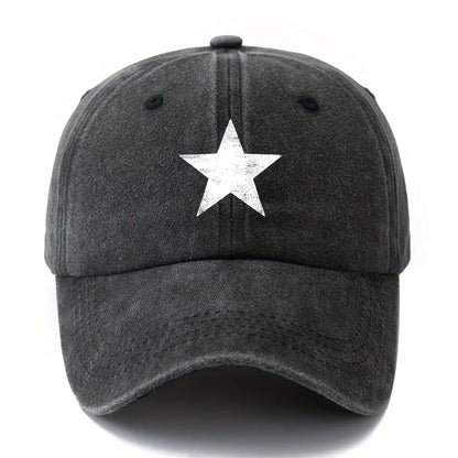Printed Pentagram Baseball Cap