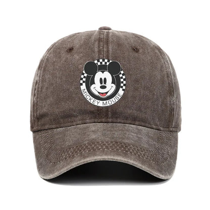 Mickey Mouse Print Kawaii Baseball Cap